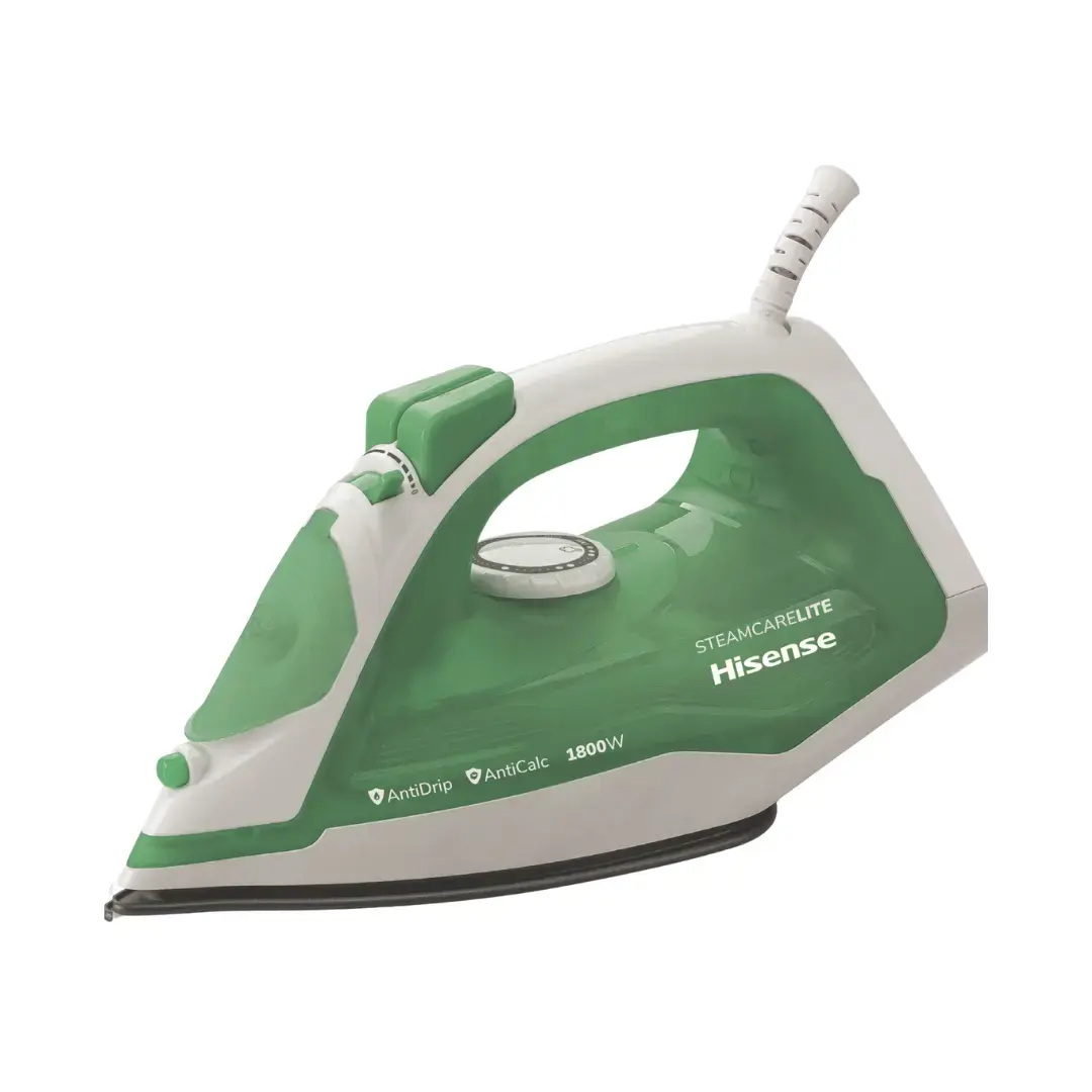 Fer à repasser à vapeur Hisense 1800W (HSIH1800GRT)