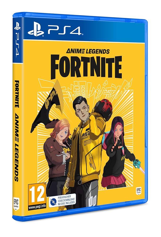 PS4 FORTNITE LEYENDAS DE ANIME