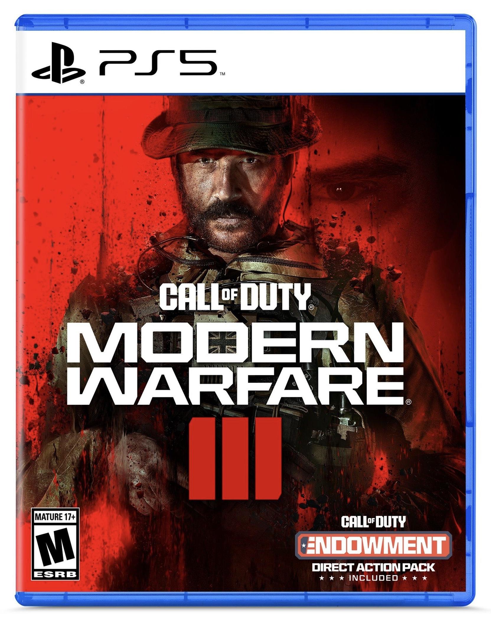PS5 CALL OF DUTY MODERN WARFARE 3