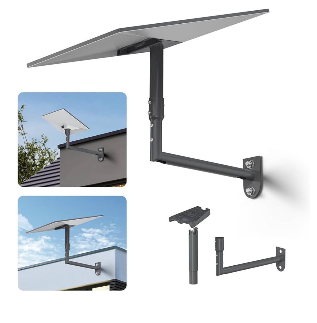 Support mural Starlink Gen 3, Réglable à 360°, avec Adaptateur de Tube /Mini Starlink