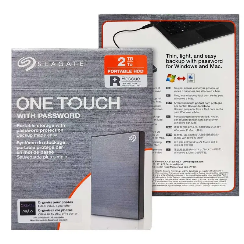 Disque dur externe SEAGATE One Touch - 2 To HDD