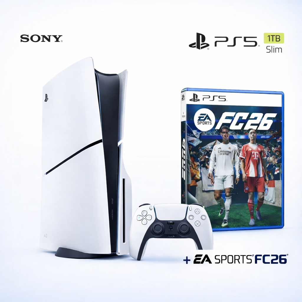 PlayStation 5 Slim 1TB + EA Sports FC26