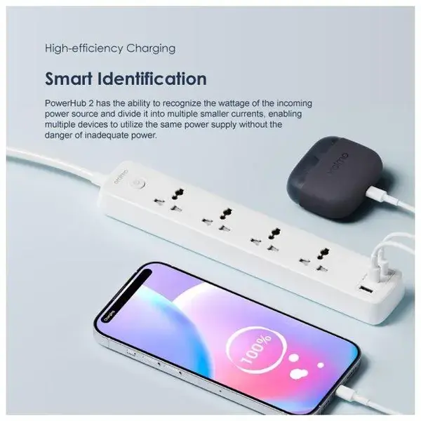 Multiprise Oraimo PowerHub C 2M 4-AC 3-USB