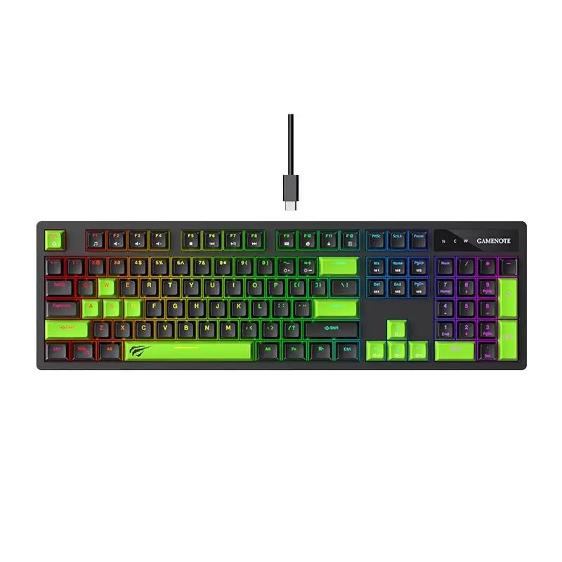 CLAVIER MÉCANIQUE GAMING HAVIT GAMENOTE KB893L