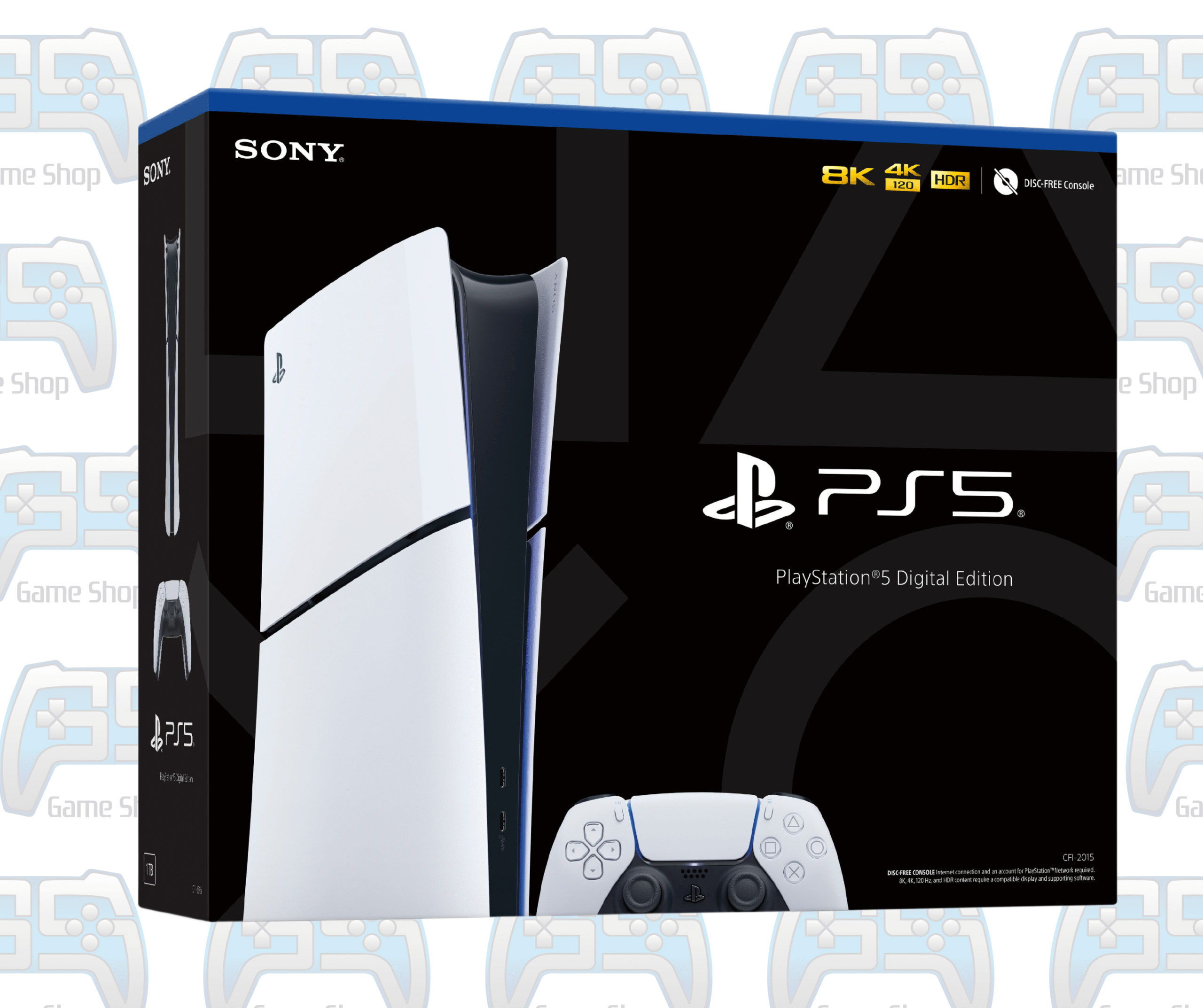 Sony PlayStation 5 Slim Console Digital Edition 1TB SSD
